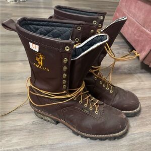 Dark Brown Men's Outdoor Boots